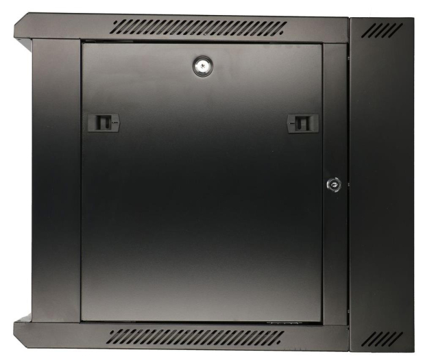 ExtraLink Wisząca 19" 12U 600x600mm dwusekcyjna (czarna) - 489409 - zdjęcie 3